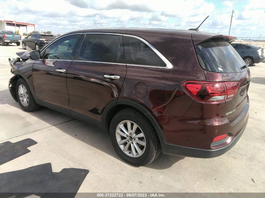 2019 KIA SORENTO LX - 5XYPG4A35KG549183