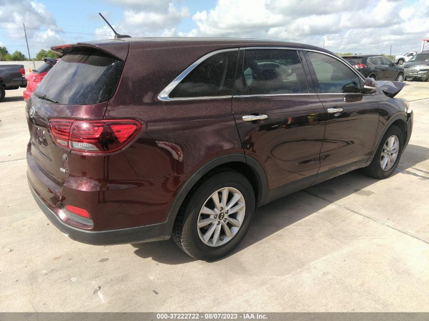 2019 KIA SORENTO LX - 5XYPG4A35KG549183