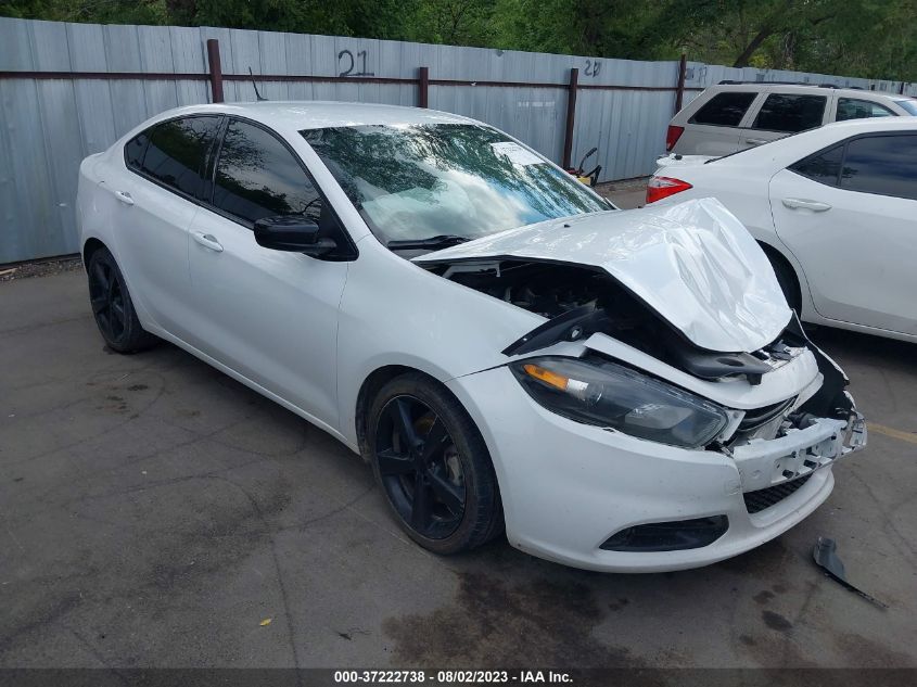 2015 DODGE DART SXT - 1C3CDFBB4FD166398