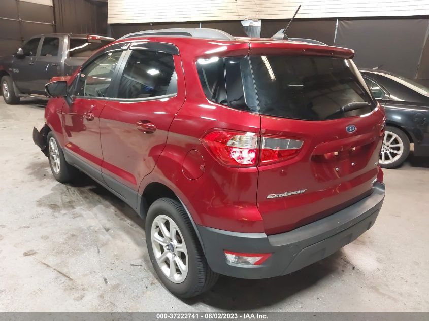 2021 FORD ECOSPORT SE - MAJ6S3GL2MC427745