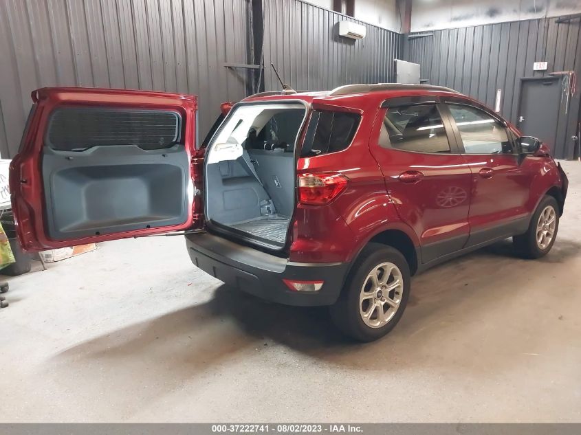 2021 FORD ECOSPORT SE - MAJ6S3GL2MC427745