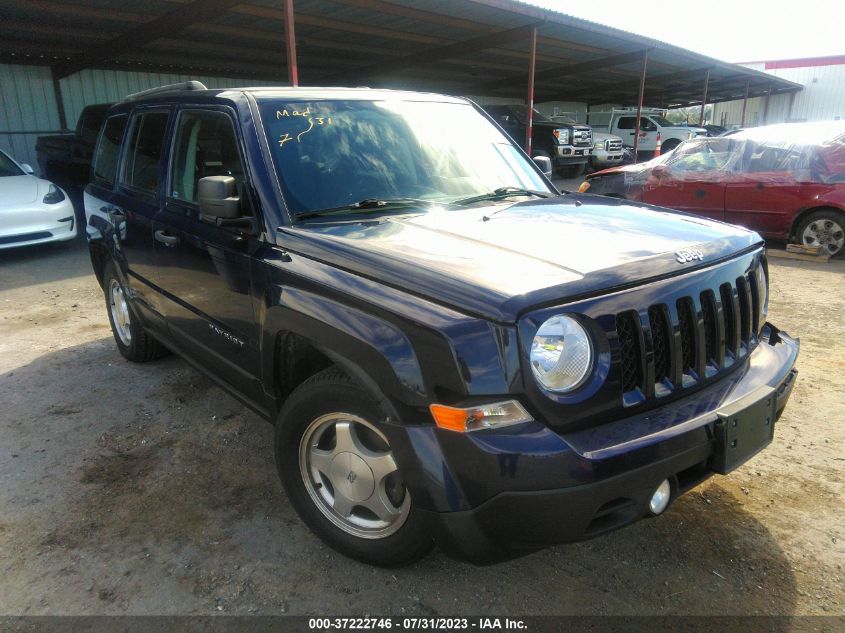 2014 JEEP PATRIOT SPORT - 1C4NJPBA7ED651661