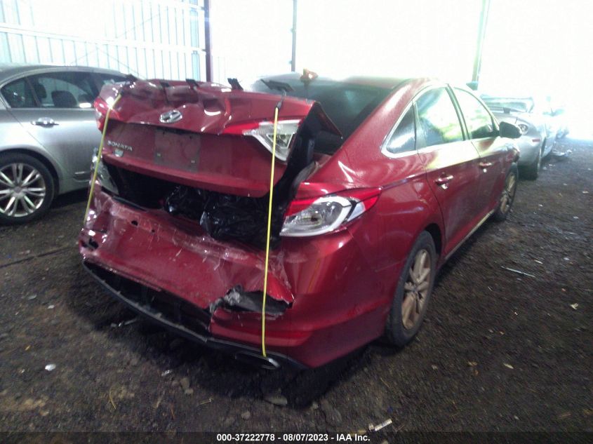 2015 HYUNDAI SONATA 2.4L SE - 5NPE24AF7FH183208