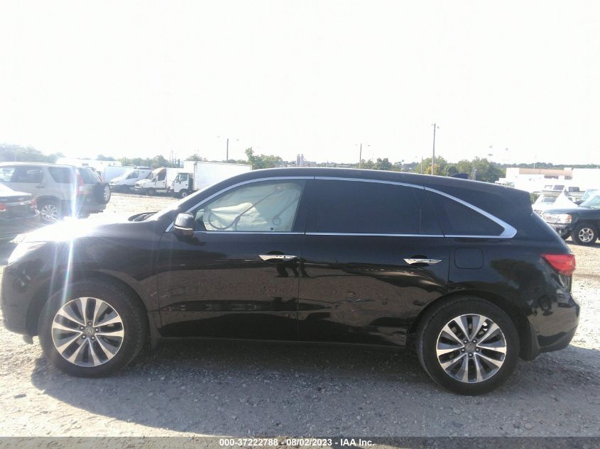 2014 ACURA MDX TECHNOLOGY - 5FRYD4H44EB039249