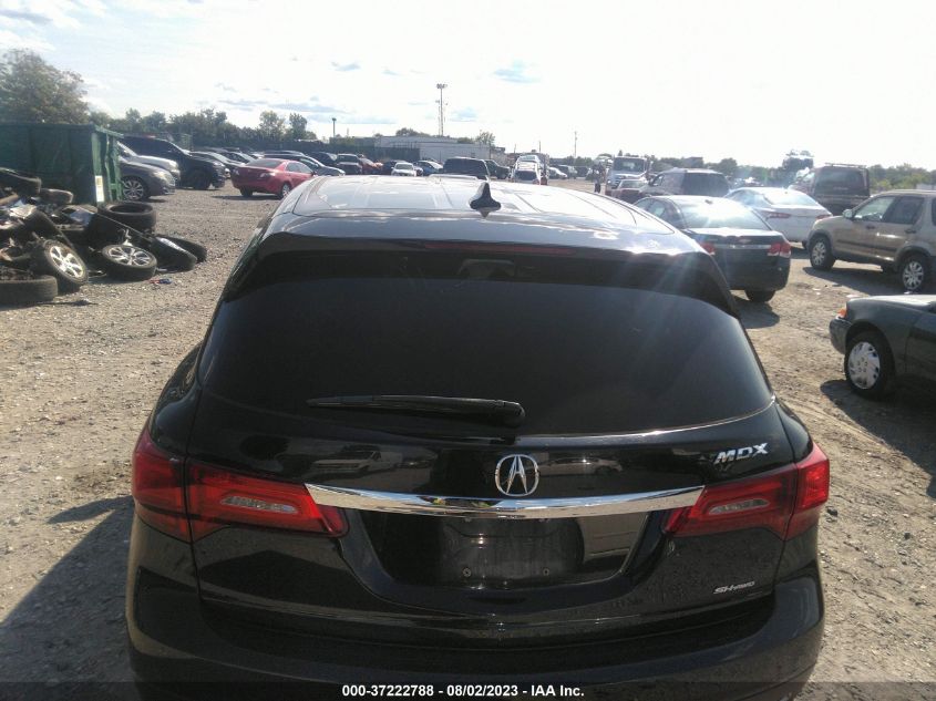 2014 ACURA MDX TECHNOLOGY - 5FRYD4H44EB039249
