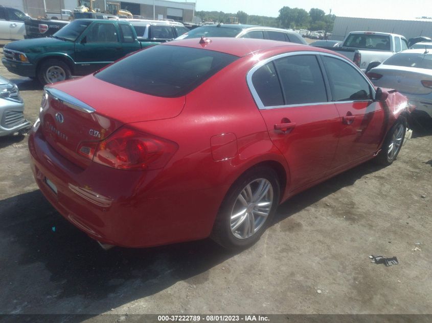 2013 INFINITI G37 SEDAN JOURNEY JN1CV6AP2DM301979