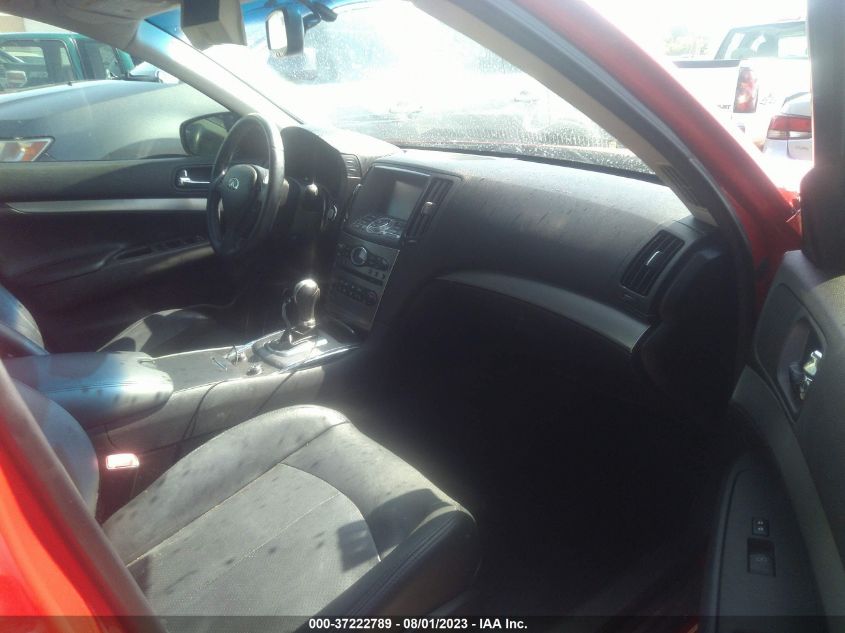 2013 INFINITI G37 SEDAN JOURNEY JN1CV6AP2DM301979