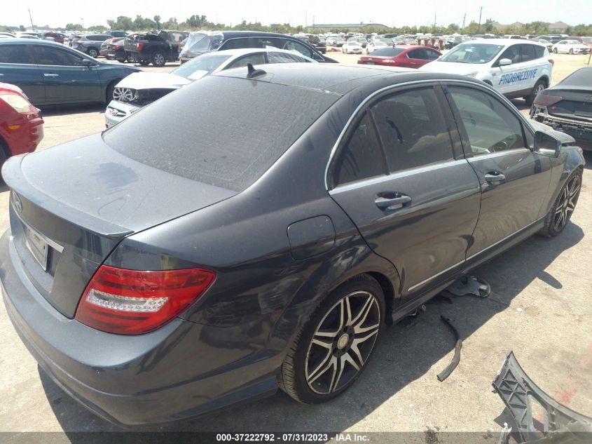 2013 MERCEDES-BENZ C-CLASS C 250 - WDDGF4HBXDR280057