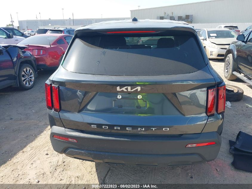 2022 KIA SORENTO LX - 5XYRG4LC3NG108193