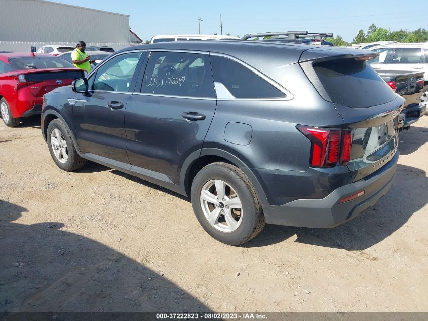 2022 KIA SORENTO LX - 5XYRG4LC3NG108193