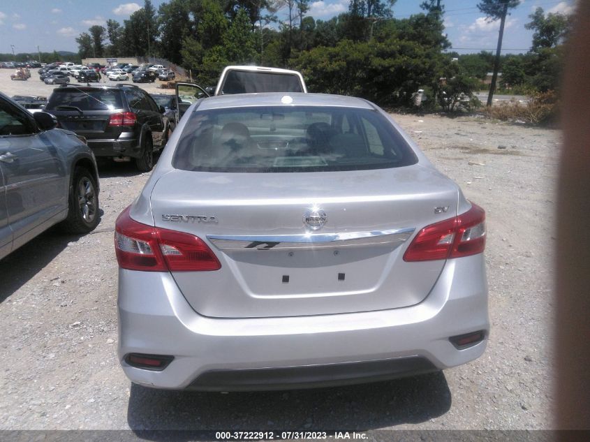 2019 NISSAN SENTRA SV - 3N1AB7AP9KY399778