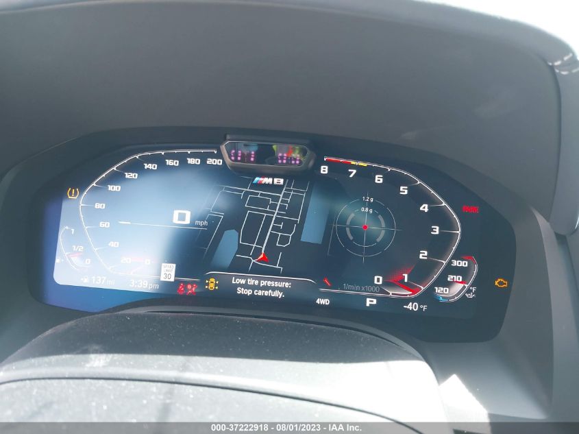 Auction sale of the 2023 BMW M8 , vin: WBSGV0C04PCM88222, lot number: 37222918