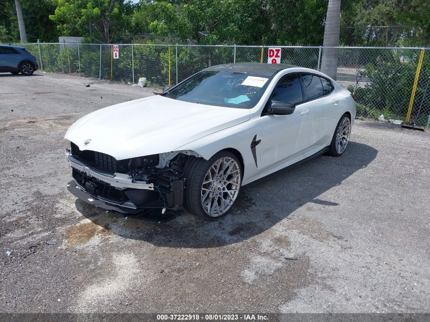 2023 BMW M8 GRAN COUPE COMPETITION GRAN COUPE WBSGV0C04PCM88222