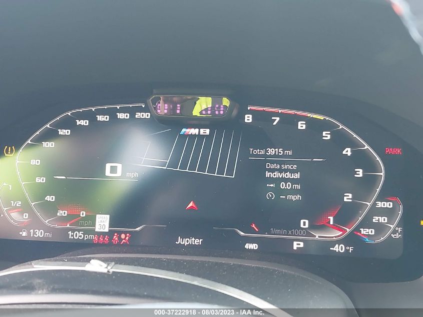 2023 BMW M8 GRAN COUPE COMPETITION GRAN COUPE WBSGV0C04PCM88222