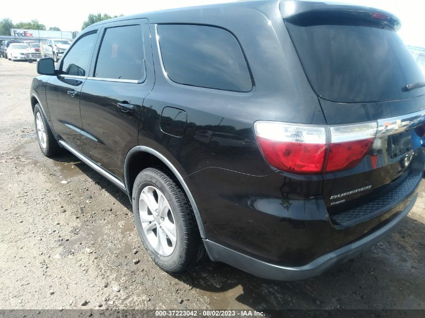 2013 DODGE DURANGO SXT - 1C4RDJAG9DC512552