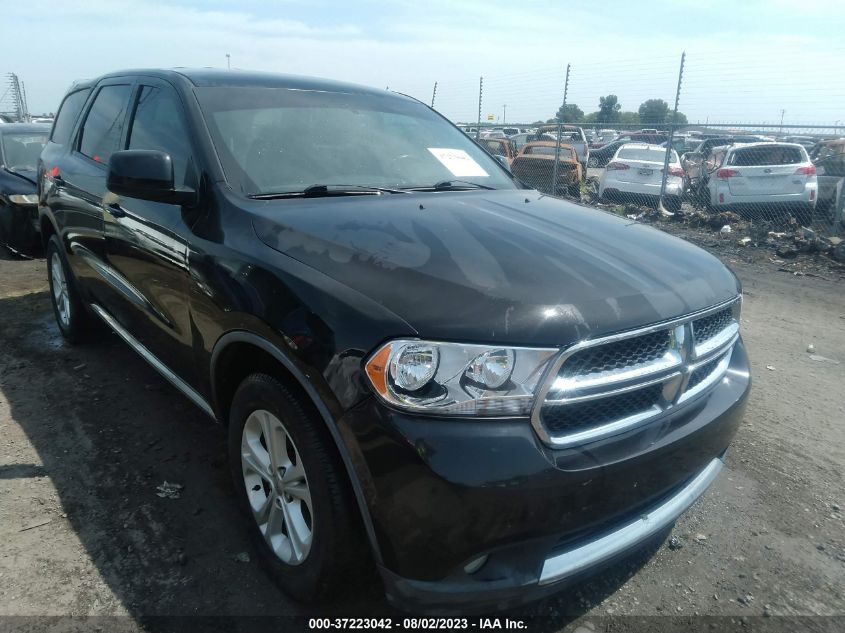 2013 DODGE DURANGO SXT - 1C4RDJAG9DC512552