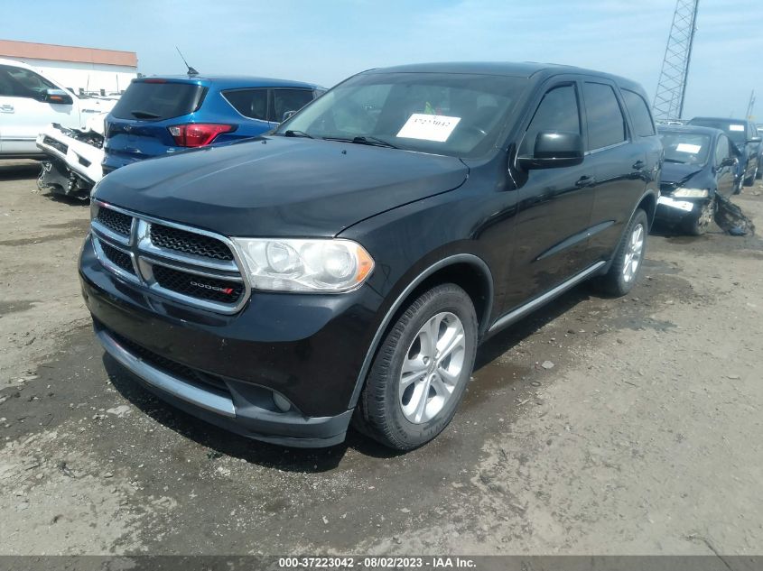 2013 DODGE DURANGO SXT - 1C4RDJAG9DC512552