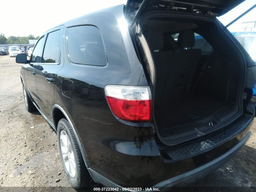 2013 DODGE DURANGO SXT - 1C4RDJAG9DC512552