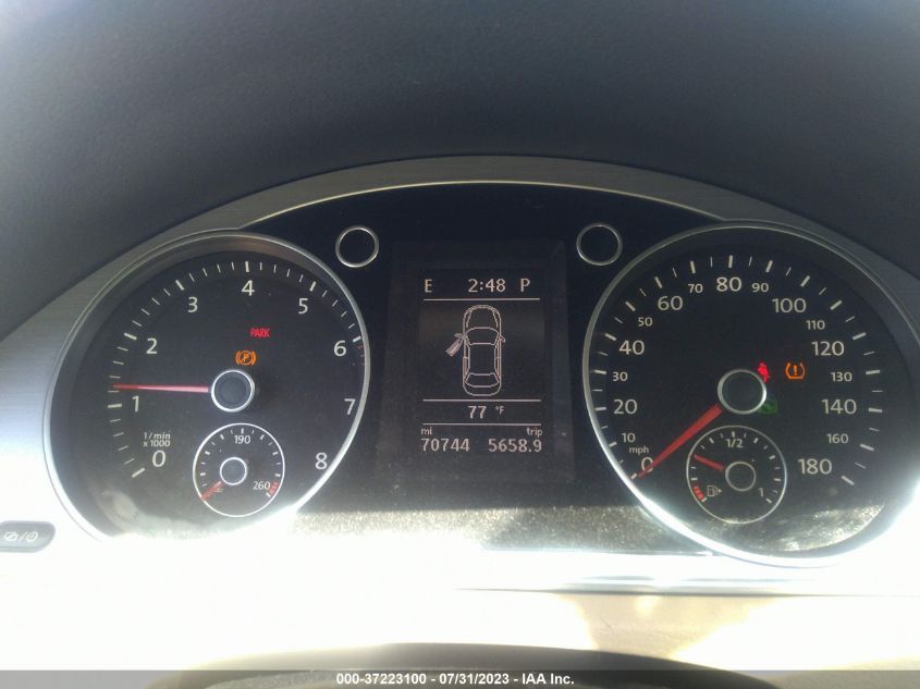2013 VOLKSWAGEN CC SPORT - WVWBP7ANXDE515507