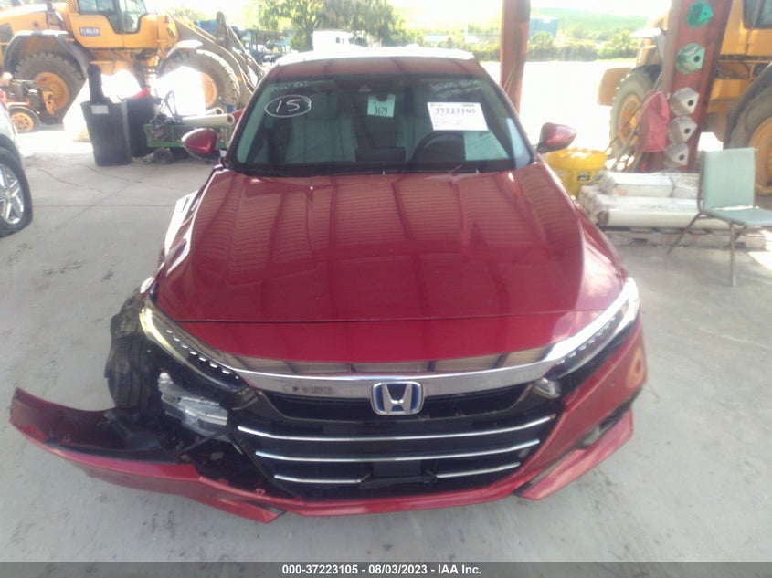 VIN 1HGCV3F53NA014996 2022 HONDA ACCORD HYBRID EX-L