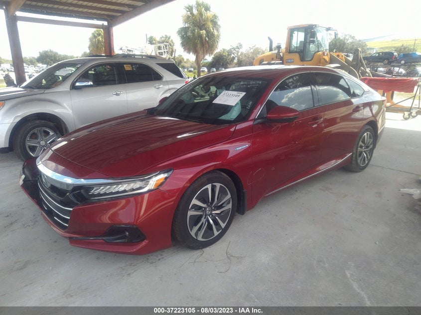 VIN 1HGCV3F53NA014996 2022 HONDA ACCORD HYBRID EX-L