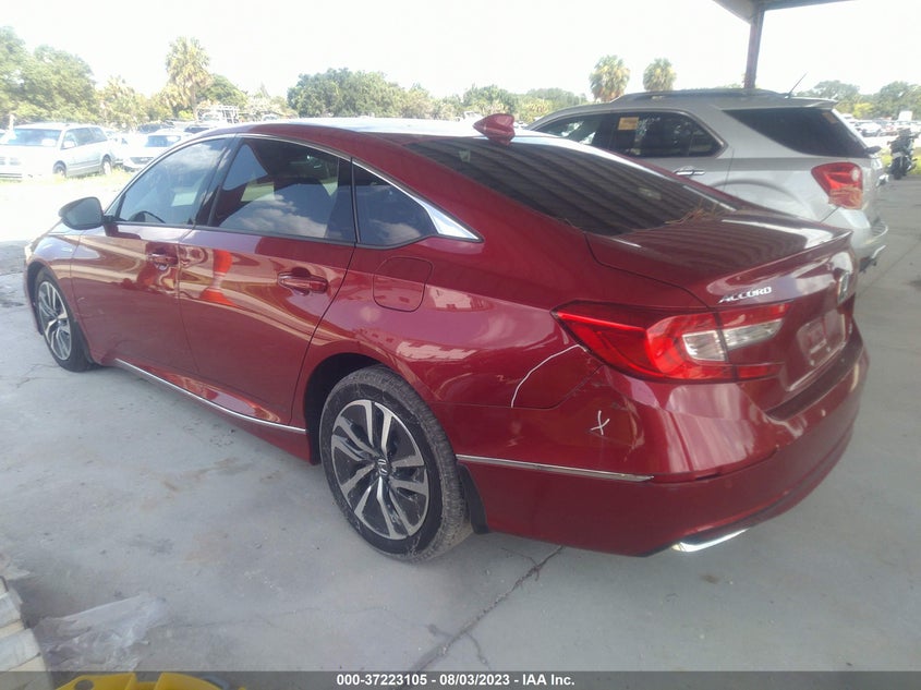 VIN 1HGCV3F53NA014996 2022 HONDA ACCORD HYBRID EX-L