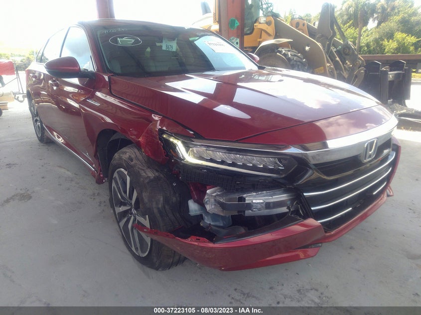 VIN 1HGCV3F53NA014996 2022 HONDA ACCORD HYBRID EX-L
