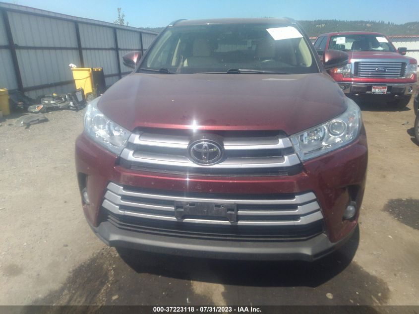 2017 TOYOTA HIGHLANDER XLE/SE - 5TDJZRFH7HS462642