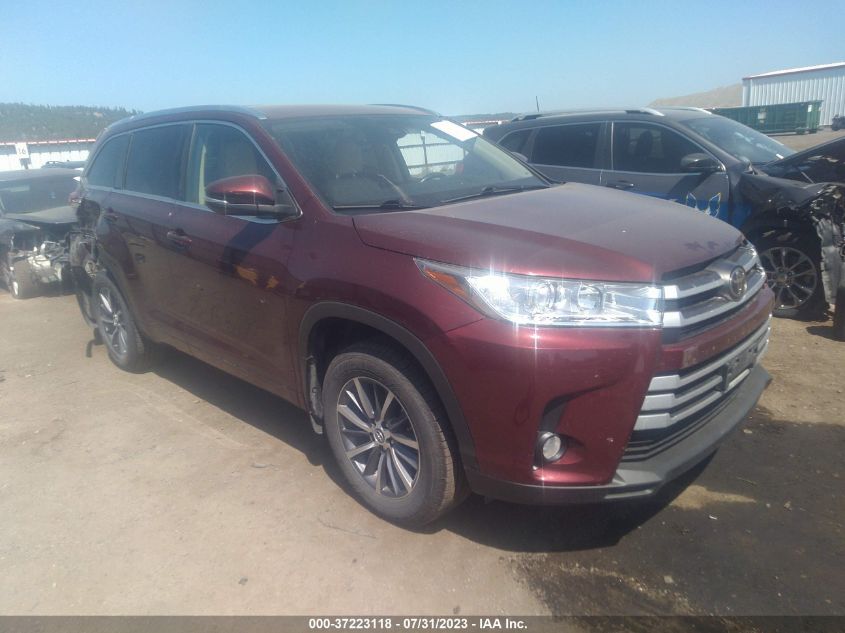 2017 TOYOTA HIGHLANDER XLE/SE - 5TDJZRFH7HS462642