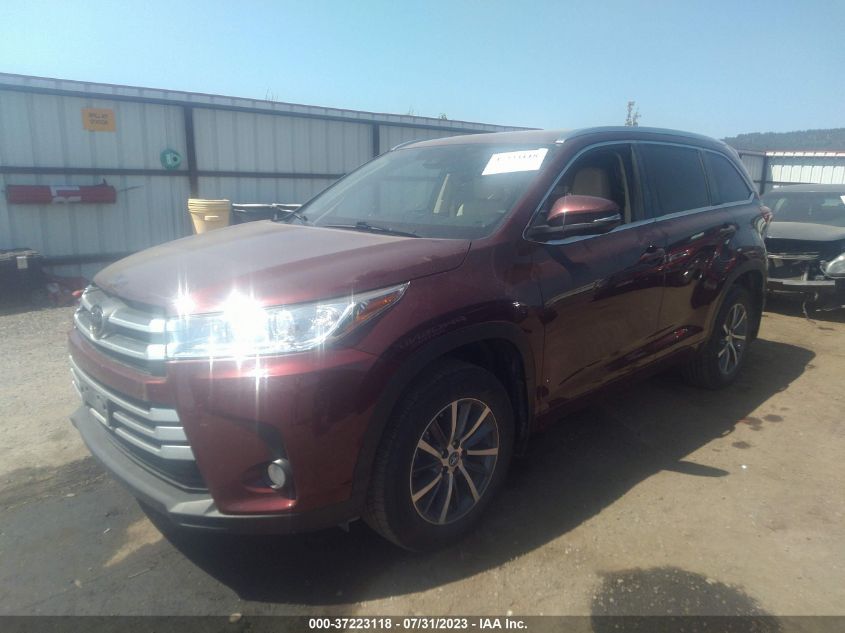 2017 TOYOTA HIGHLANDER XLE/SE - 5TDJZRFH7HS462642