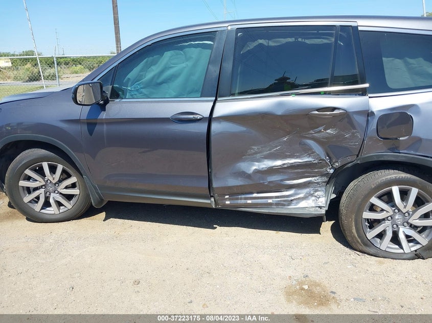 VIN 5FNYF5H55MB036353 2021 HONDA PILOT EXL
