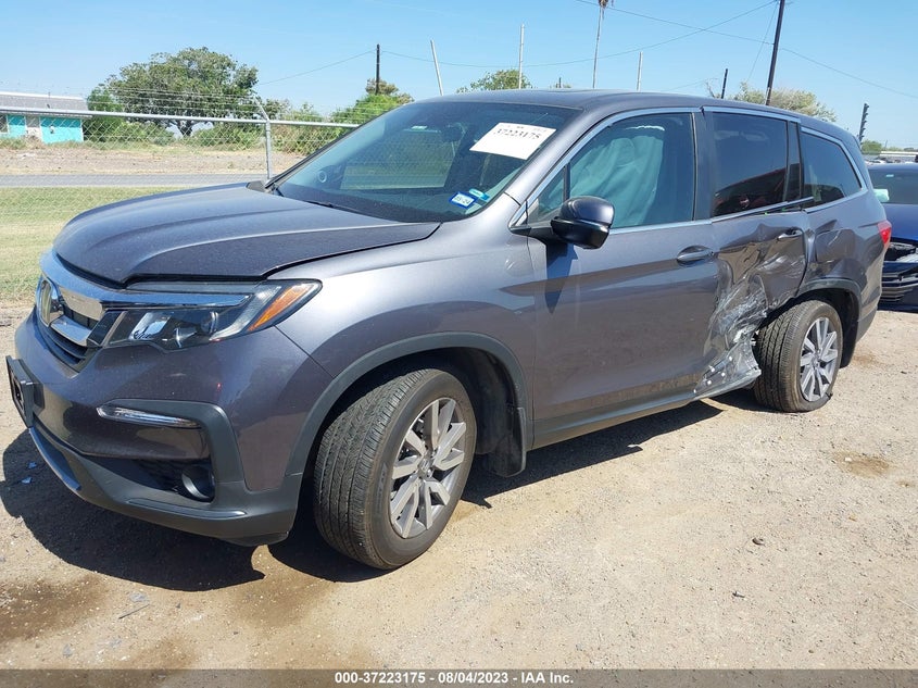 VIN 5FNYF5H55MB036353 2021 HONDA PILOT EXL