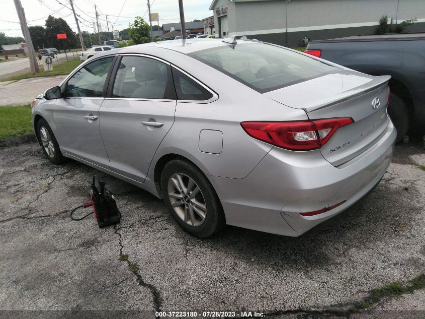 2016 HYUNDAI SONATA 2.4L SE - 5NPE24AF5GH321295