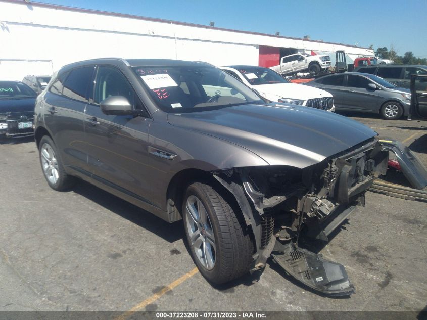 SADCL2FN1JA243318 JAGUAR F-PACE 20D R-SPORT 2018