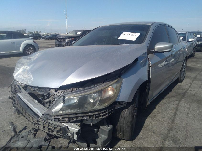 2014 HONDA ACCORD SEDAN SPORT - 1HGCR2F53EA021333