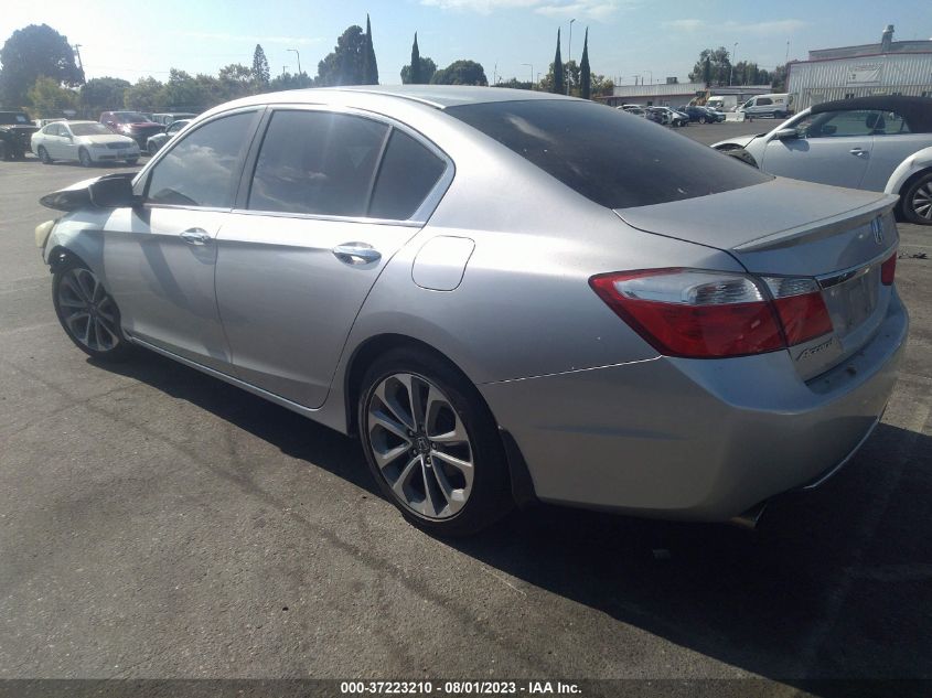 2014 HONDA ACCORD SEDAN SPORT - 1HGCR2F53EA021333
