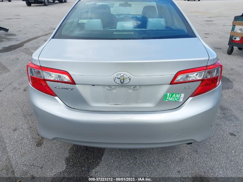 2014 TOYOTA CAMRY L/SE/LE/XLE - 4T1BF1FK6EU399787