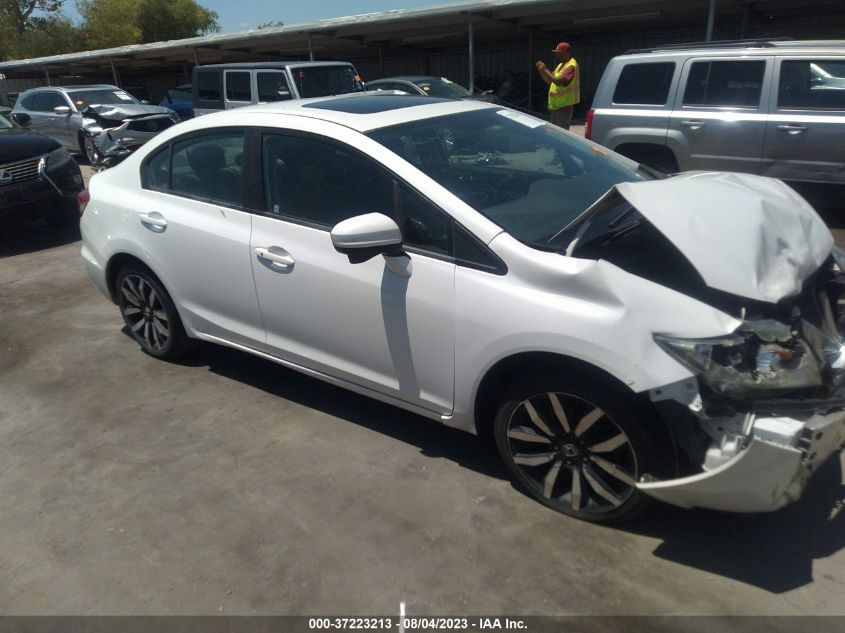 2015 HONDA CIVIC SEDAN EX-L - 19XFB2F96FE063545