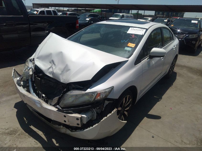 2015 HONDA CIVIC SEDAN EX-L - 19XFB2F96FE063545