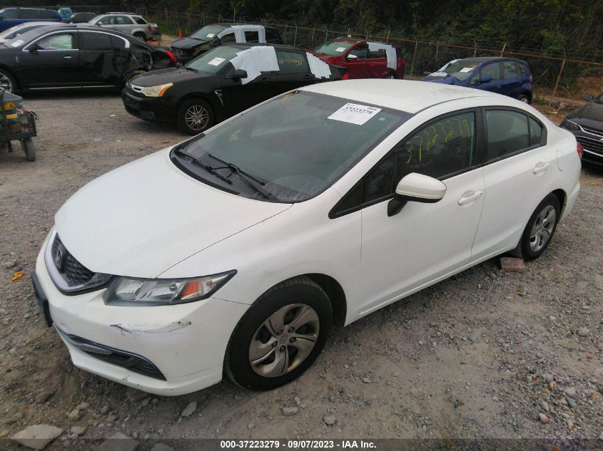 2014 HONDA CIVIC SEDAN LX - 19XFB2F56EE049964
