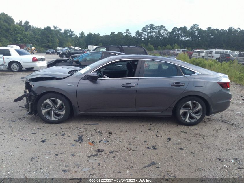 2019 HONDA INSIGHT EX - 19XZE4F5XKE019216