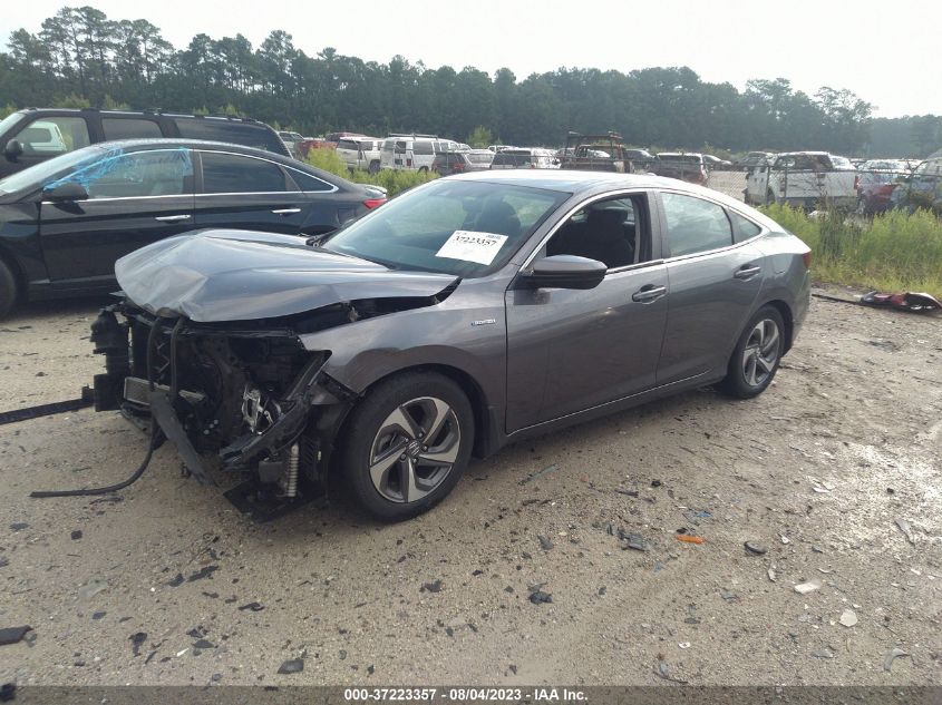 2019 HONDA INSIGHT EX - 19XZE4F5XKE019216