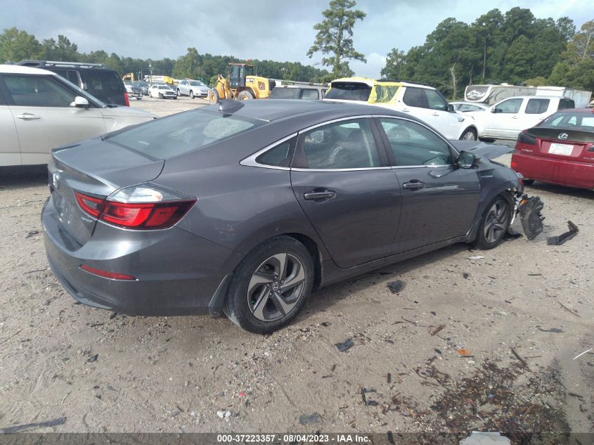 2019 HONDA INSIGHT EX - 19XZE4F5XKE019216