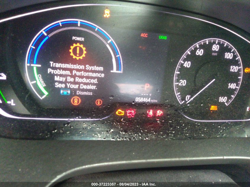 2019 HONDA INSIGHT EX - 19XZE4F5XKE019216