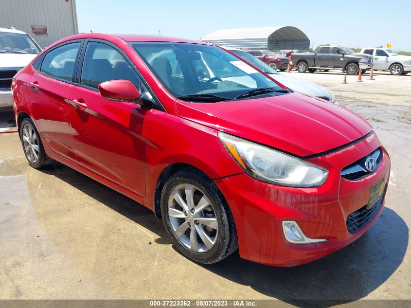 2013 HYUNDAI ACCENT GLS - KMHCU4AE4DU350986