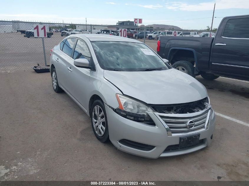 2014 NISSAN SENTRA S - 3N1AB7AP0EY331096