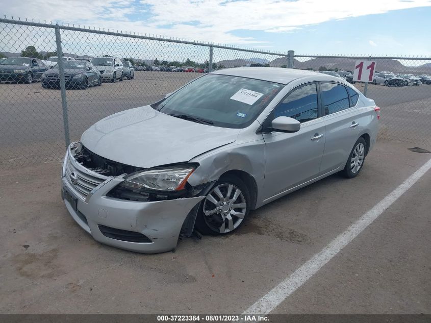 2014 NISSAN SENTRA S - 3N1AB7AP0EY331096