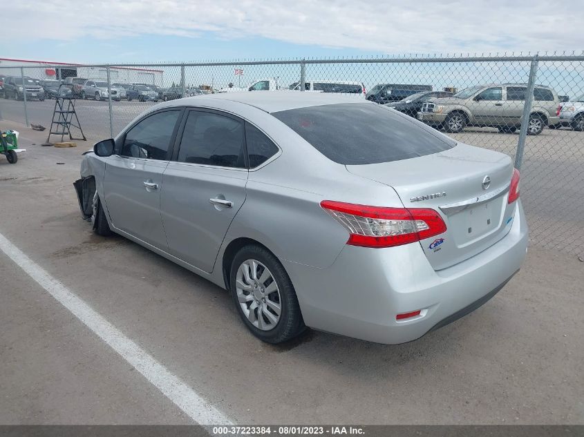 2014 NISSAN SENTRA S - 3N1AB7AP0EY331096
