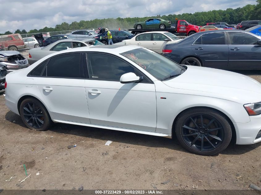 2014 AUDI A4 PREMIUM PLUS - WAUHFAFL4EA003491