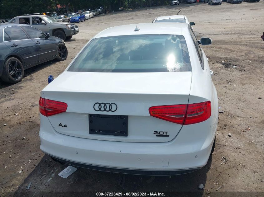 2014 AUDI A4 PREMIUM PLUS - WAUHFAFL4EA003491